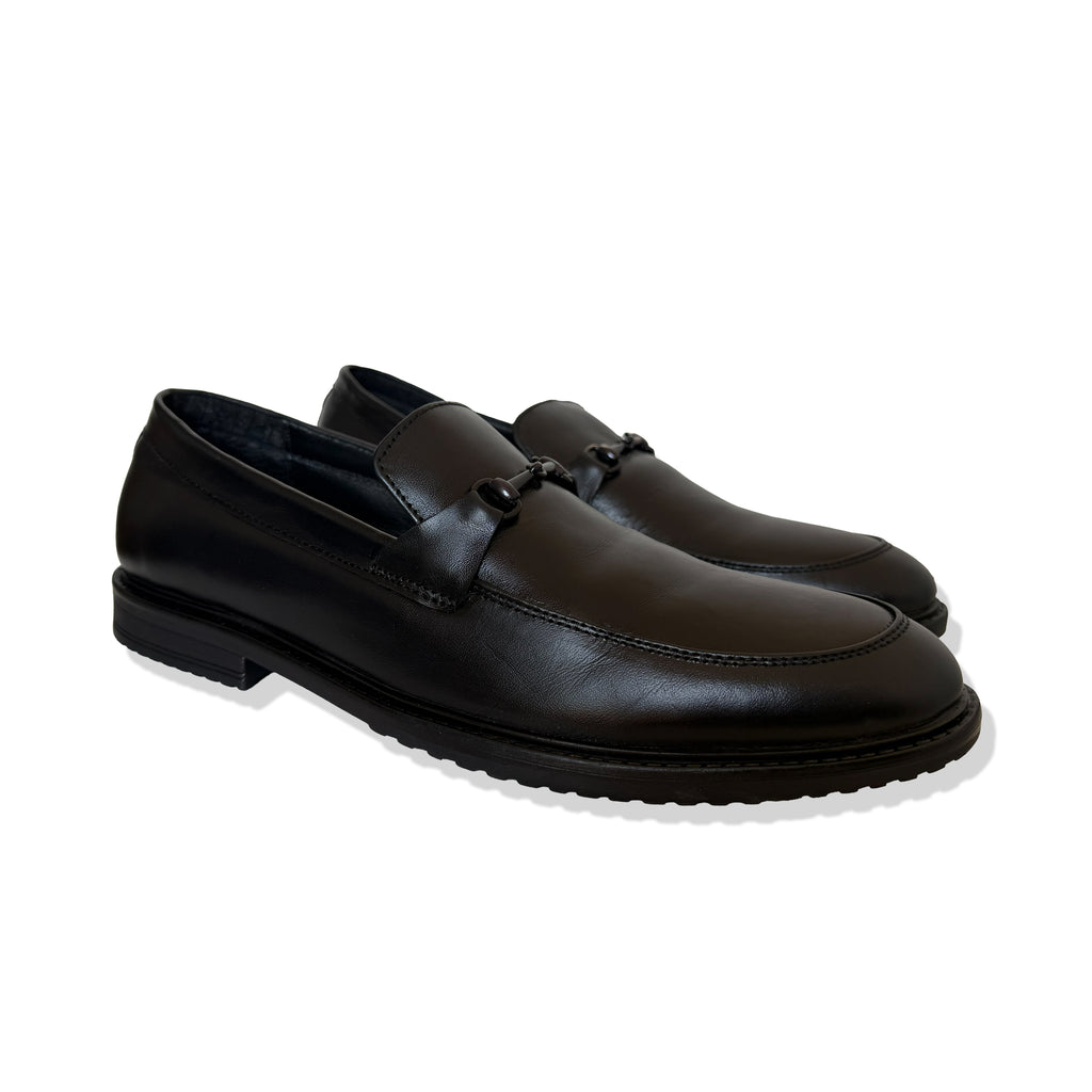 Regal Noir Tassel Loafers