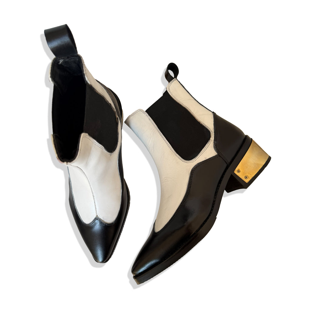 Ivory Edge Chelsea Boots