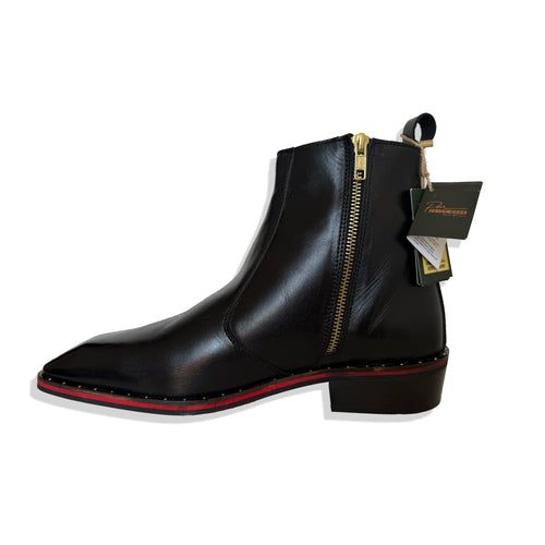 Crimson Sole Chelsea Boots