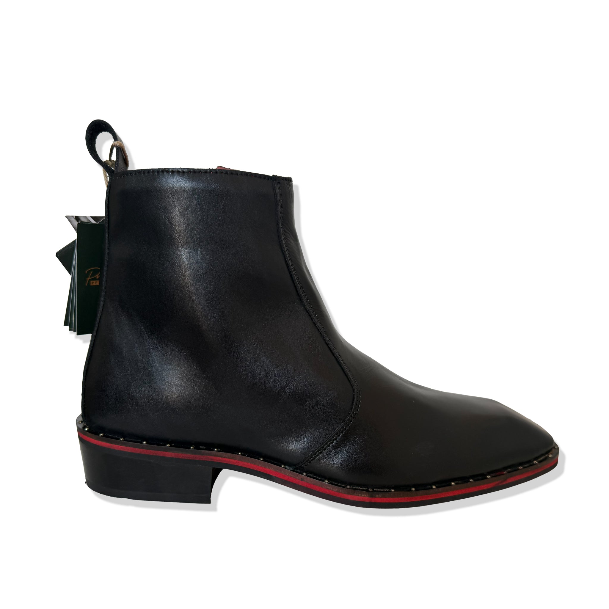 Crimson Sole Chelsea Boots