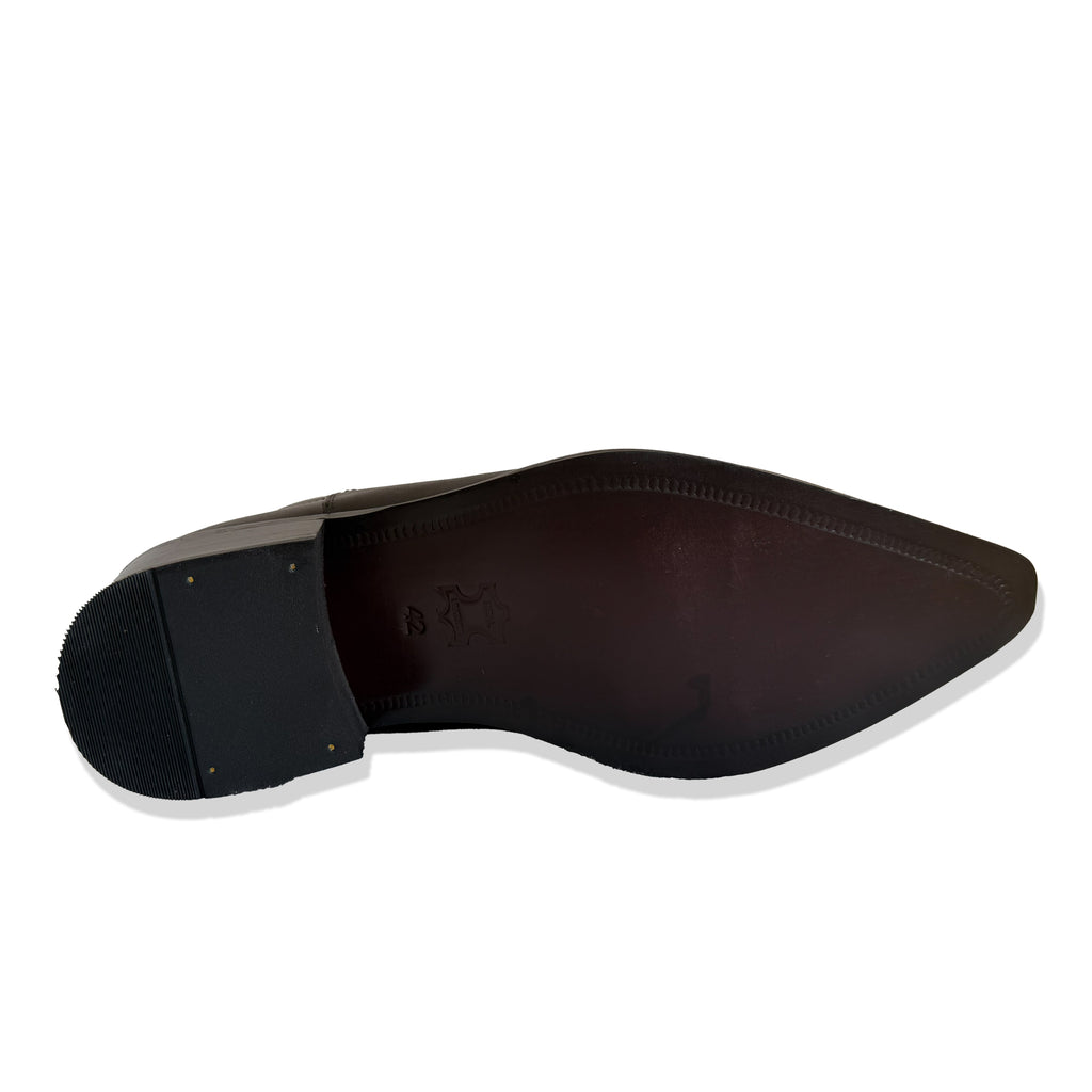 Elite Dark Brown Smooth Leather Chelsea Boots
