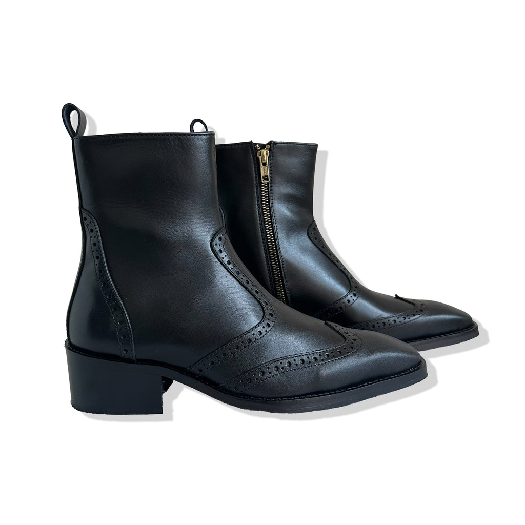 Executive Zip Chelsea Boots