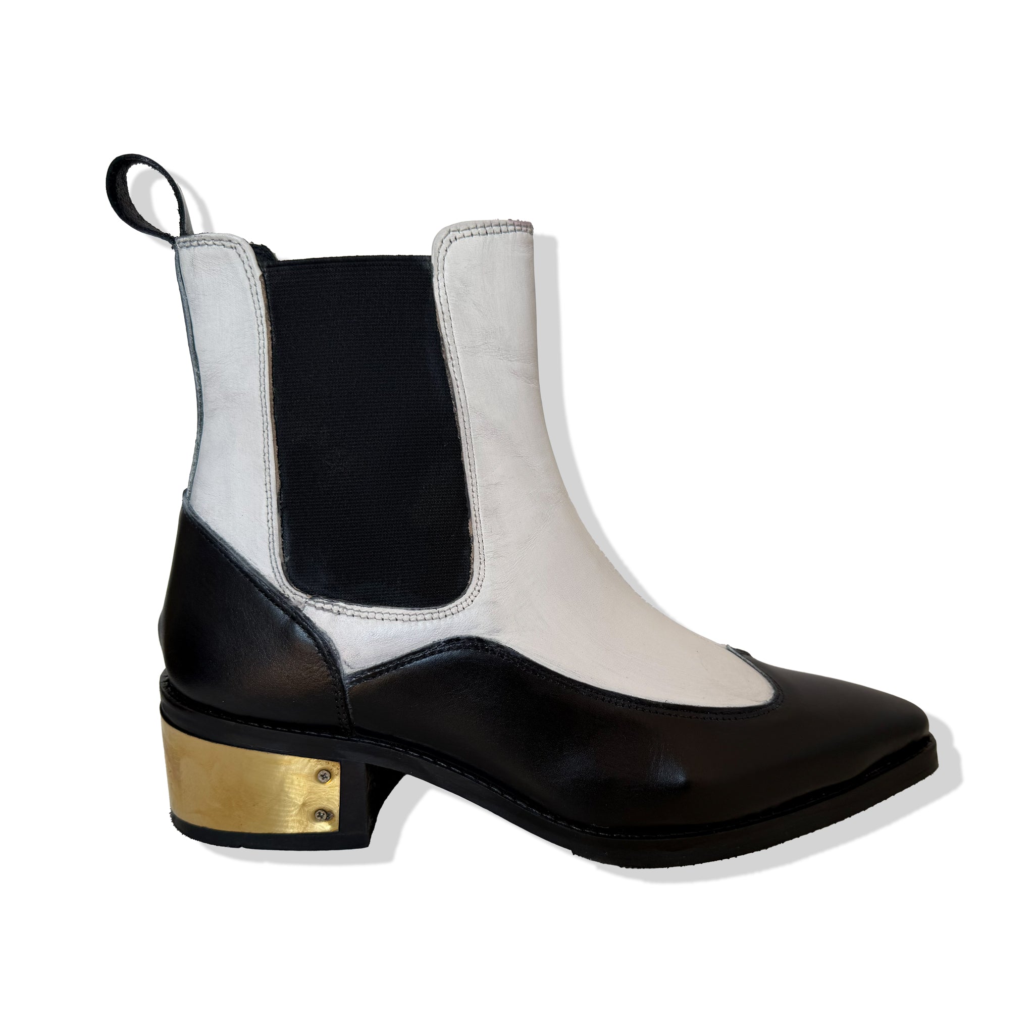 Ivory Edge Chelsea Boots
