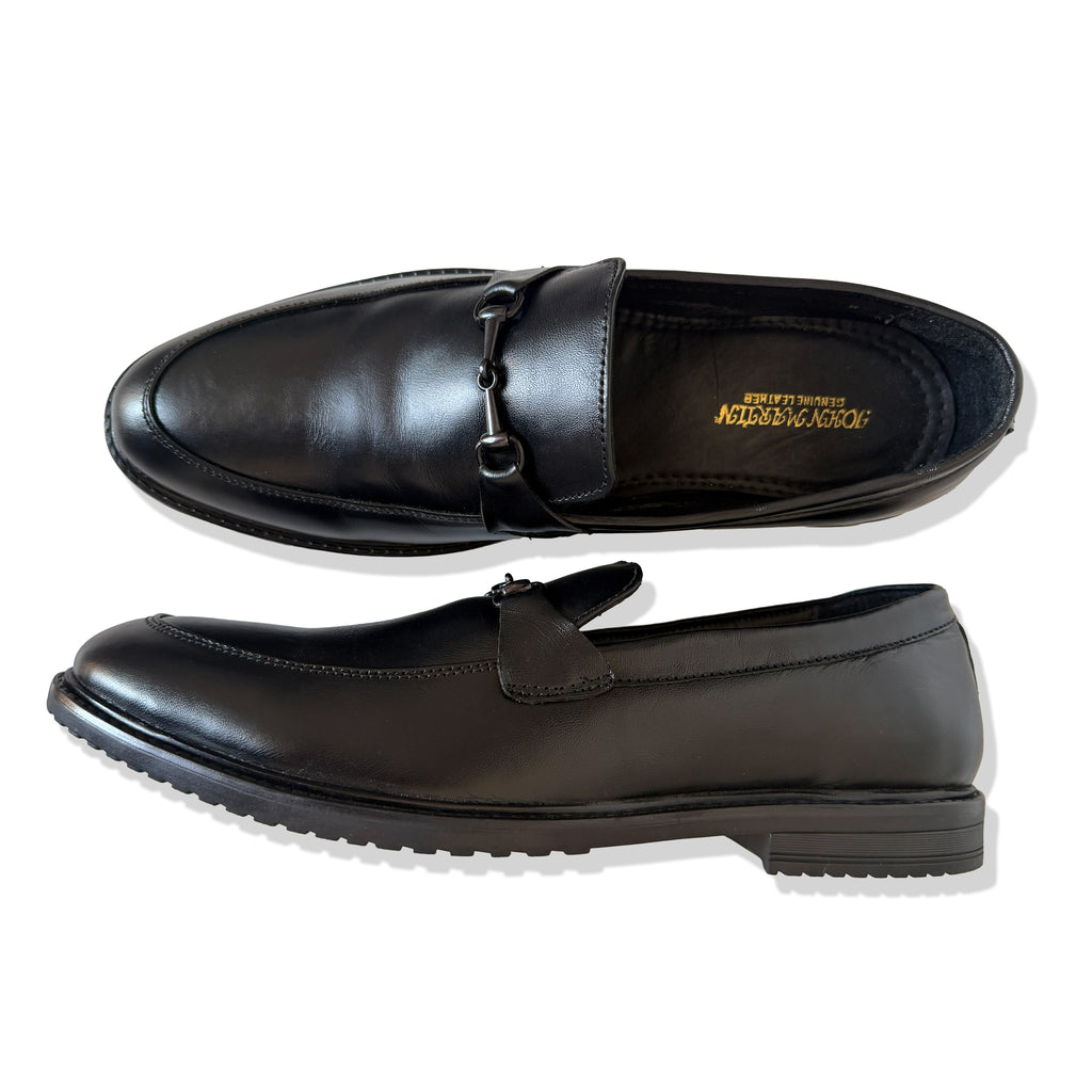 Regal Noir Tassel Loafers