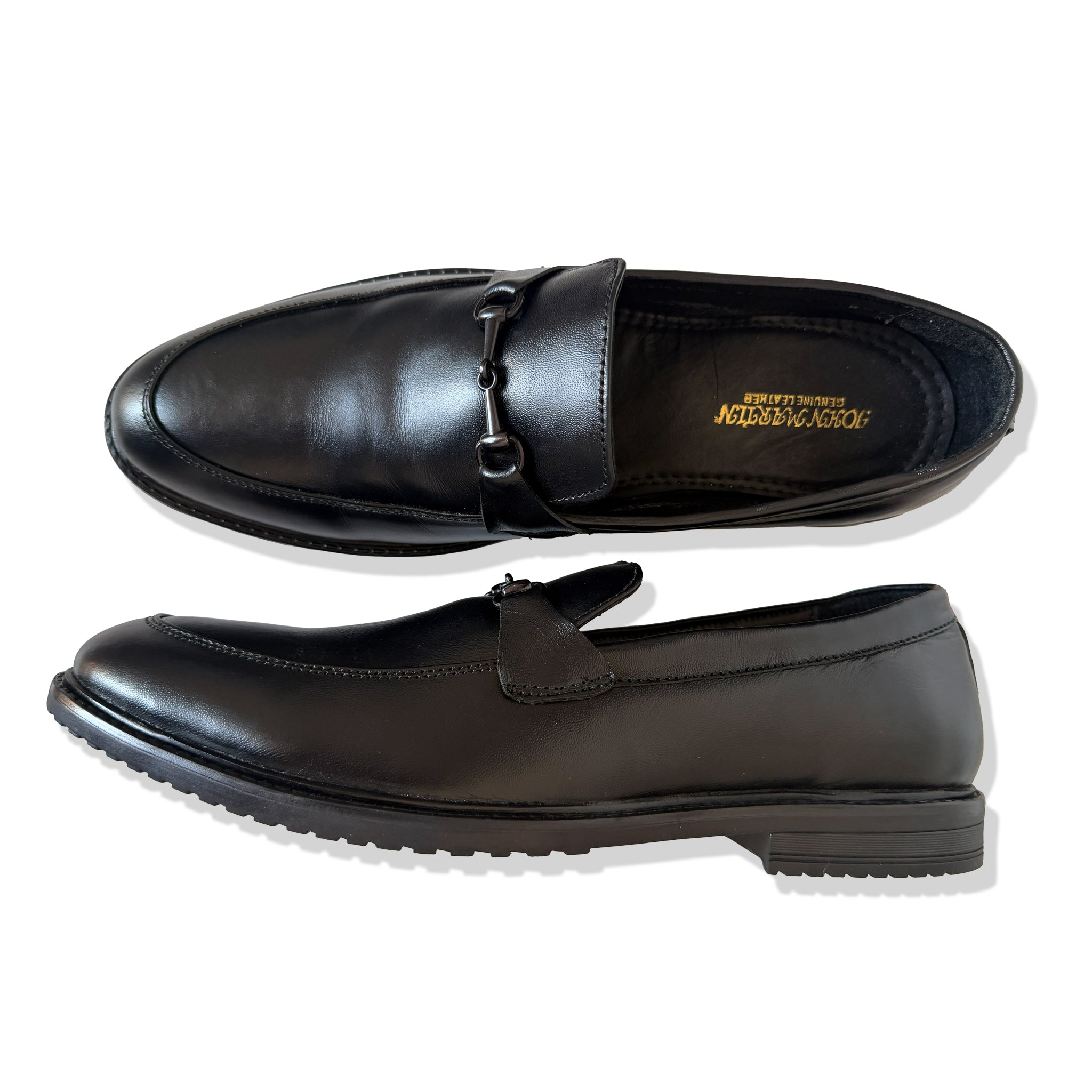 Regal Noir Tassel Loafers