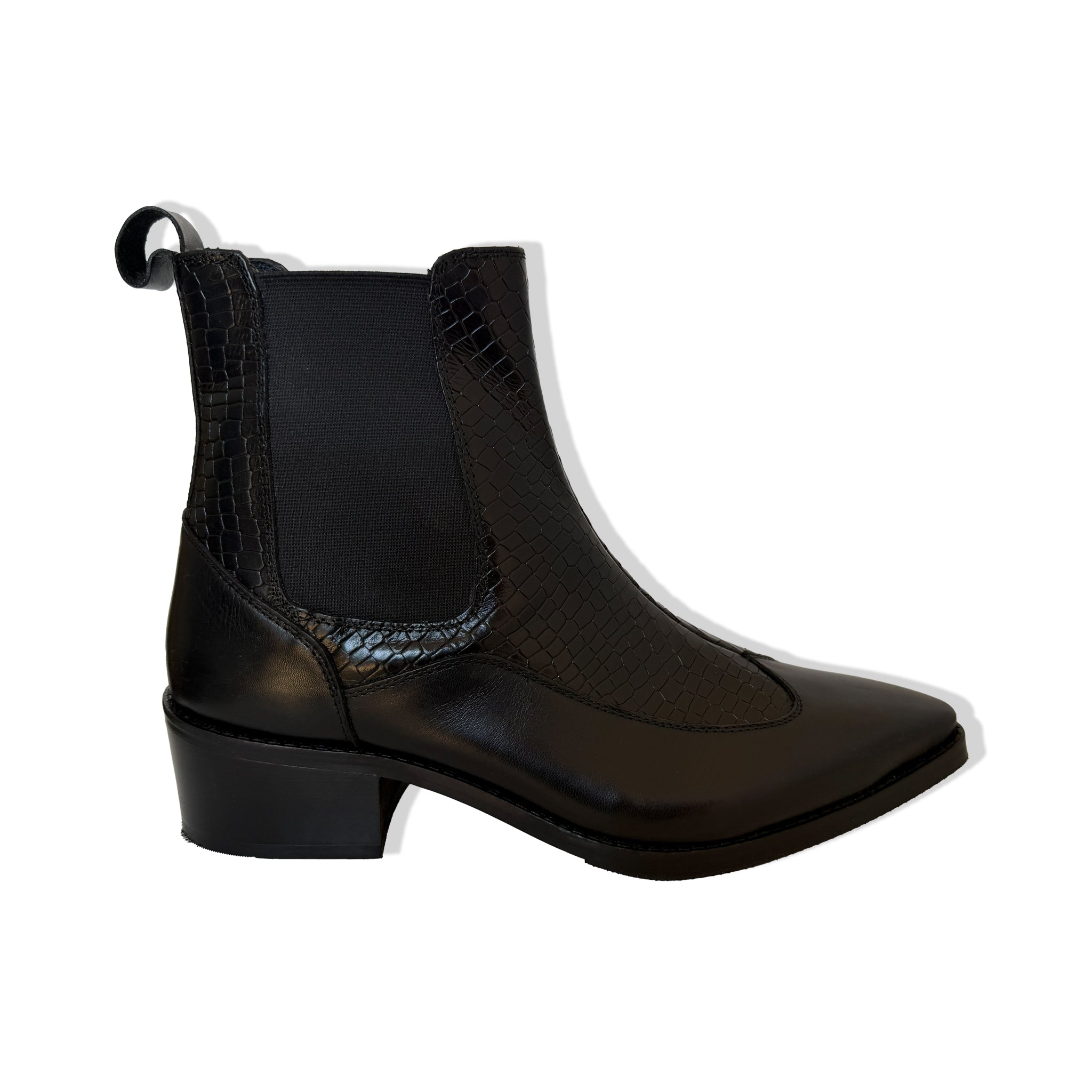 Noir Heritage Chelsea Boots