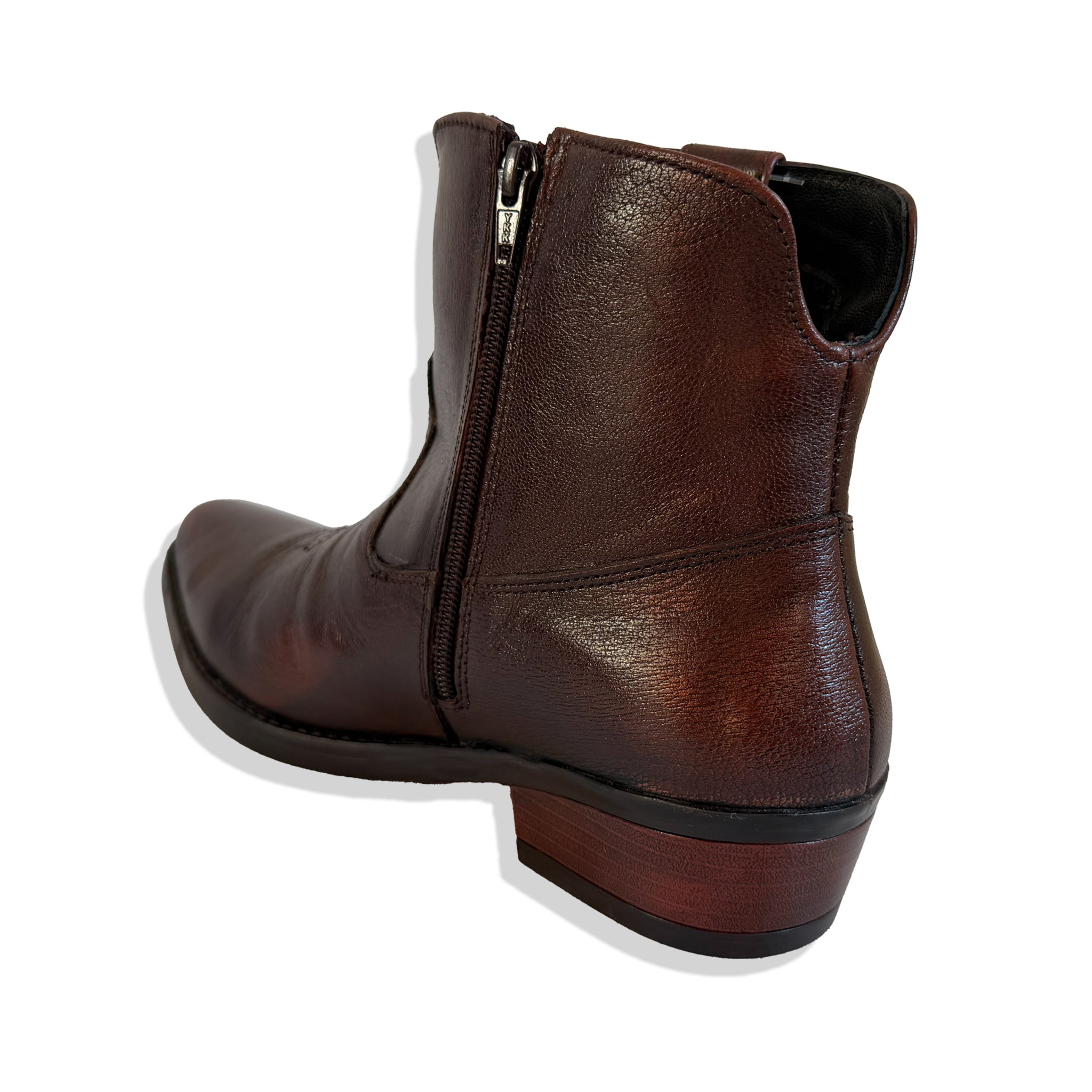 Signature Handmade Western Burnished Leather Boots