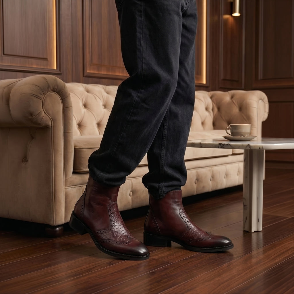 Rustic Royale Chelsea Boots