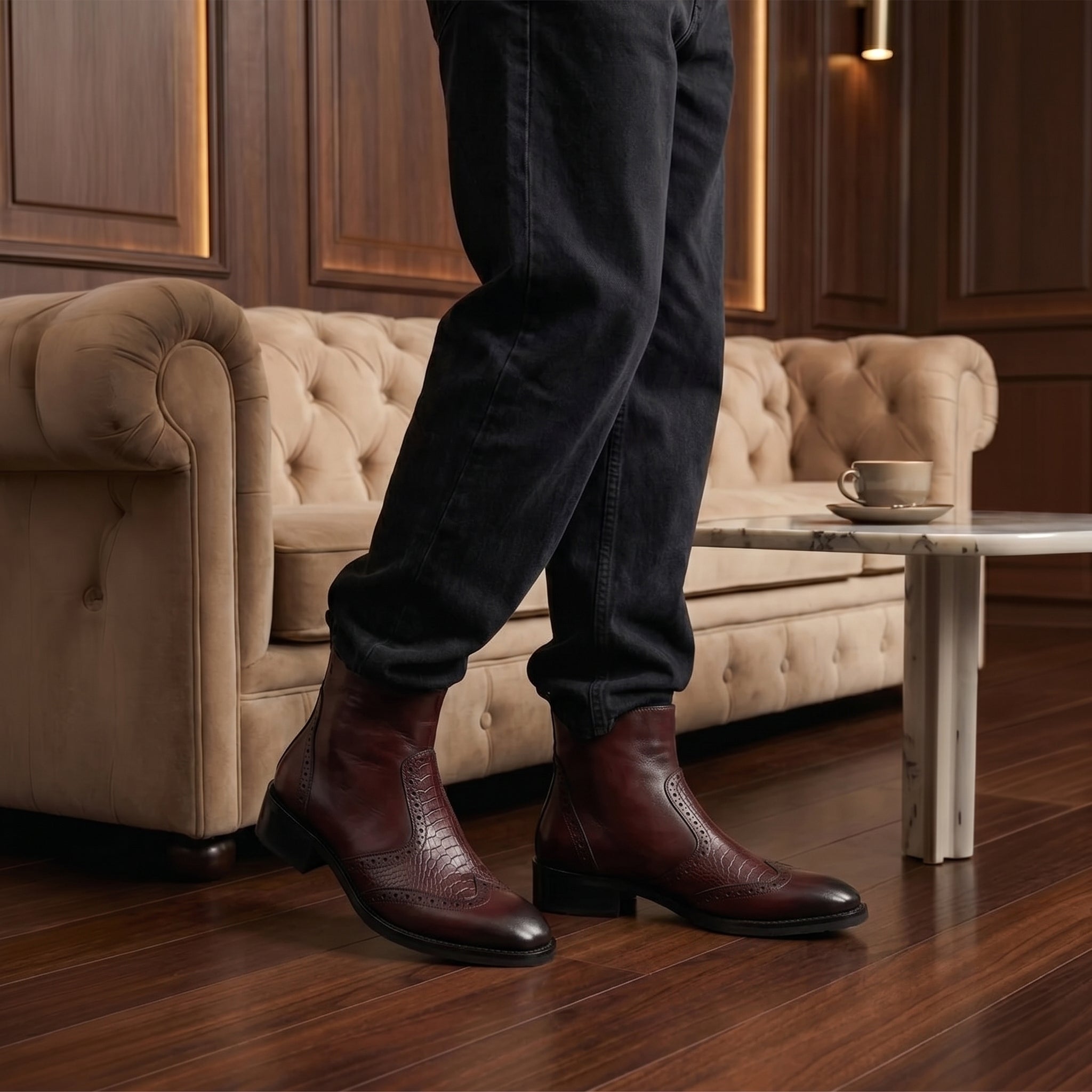 Rustic Royale Chelsea Boots