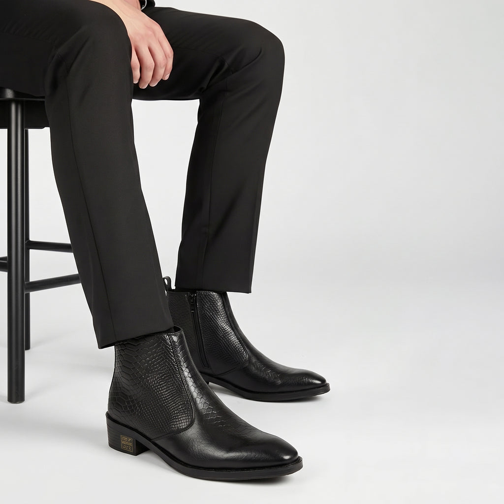 Obsidian Chelsea Boots