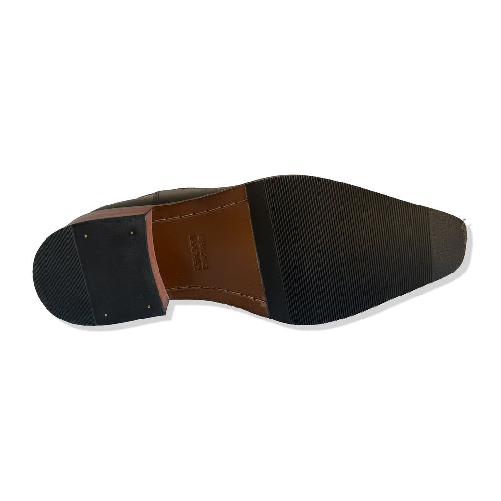 Prestige Black Leather Cuban Heel Chelsea Boots