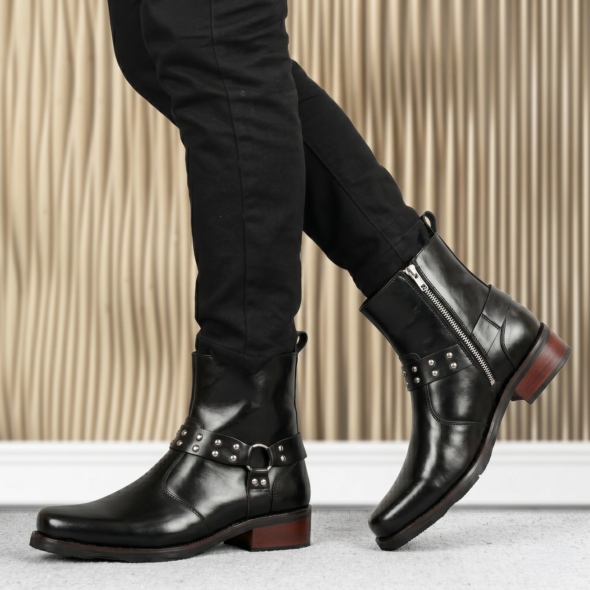 Midnight Harness Boots