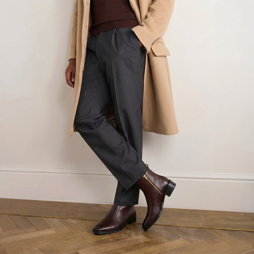 Monarch Cognac Chelsea Boots