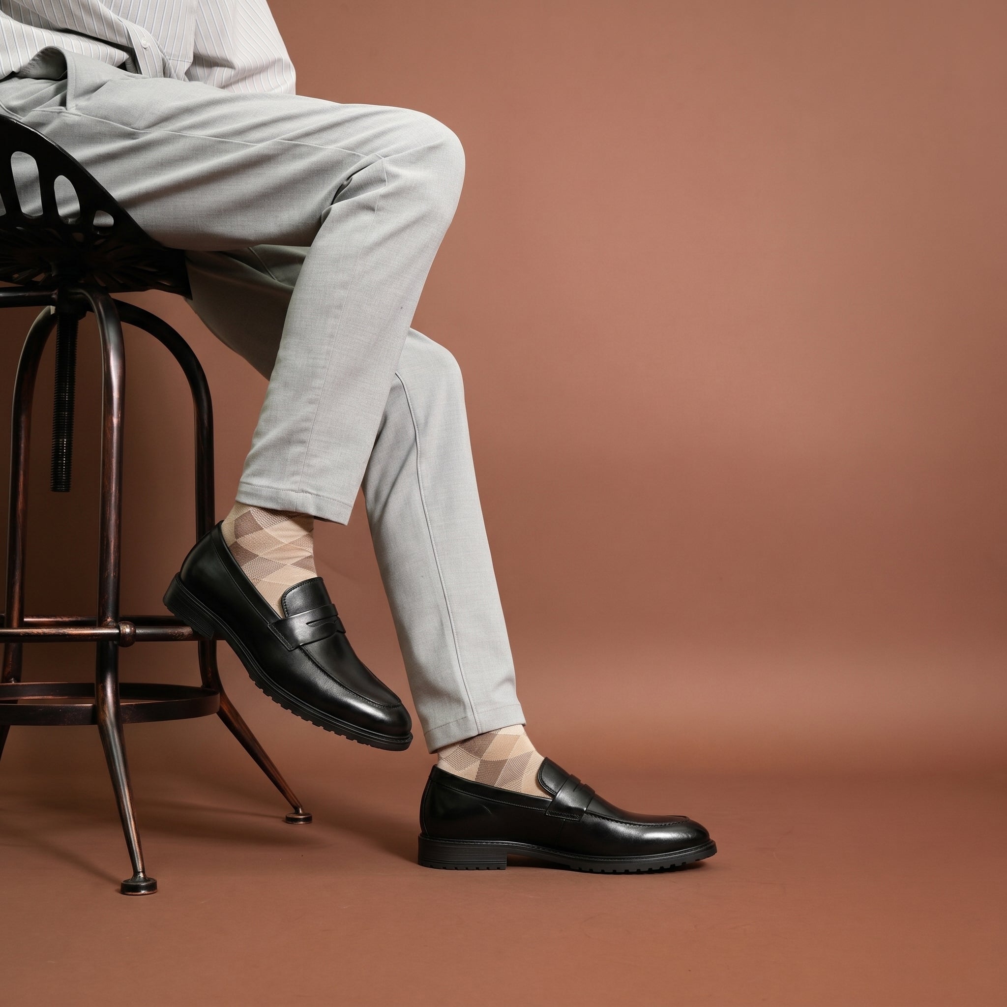Imperial Noir Penny Loafers